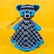 Rascal the Raccoon Lovey and Amigurumi Crochet Patterns Pack