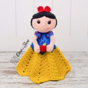 Snow White Security Blanket Crochet Pattern