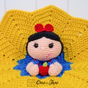 Snow White Security Blanket Crochet Pattern