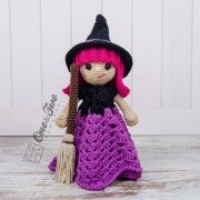 Willow the Witch Lovey and Amigurumi Crochet Patterns Pack