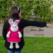 Olivia the Bunny Backpack Crochet Pattern