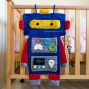 Robot Organizer Crochet Pattern