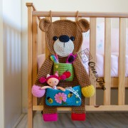 Teddy Bear Organizer Crochet Pattern
