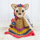 Meadow the Sweet Fawn Security Blanket Crochet Pattern