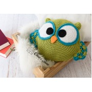 Ollie the Owl Pillow Crochet Pattern