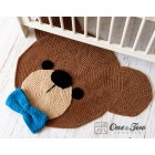Teddy Bear Rug Crochet Pattern