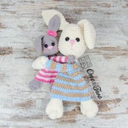 Bo the Bunny Cuddler Crochet Pattern