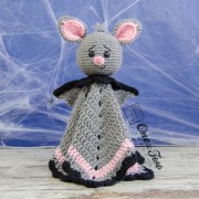 Brook the Tiny Bat Lovey and Amigurumi Crochet Patterns Pack