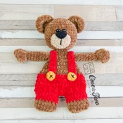 Ben & Bianca the Teddy Bear Cuddler Crochet Pattern