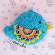 Bliss the Bird Pillow Crochet Pattern