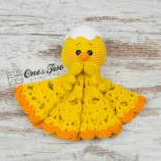 Coco the Little Chicken Lovey and Amigurumi Crochet Patterns Pack - English, Dutch, German, Spanish, French