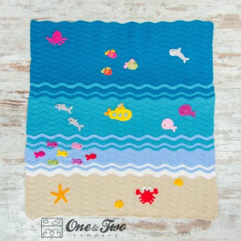 Sealife Blanket Crochet Pattern