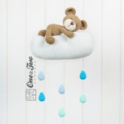 Sweet Dreams Teddy Bear Mobile Crochet Pattern