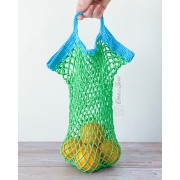 Forest Folding Shopping Bags Crochet Pattern - English, Dutch, German, Spanish, French