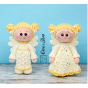 Annie the Angel Lovey and Amigurumi Crochet Patterns Pack