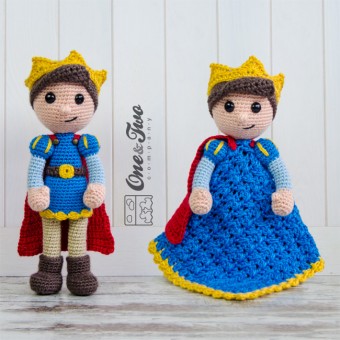 Prince Tristan Lovey and Amigurumi Crochet Patterns Pack