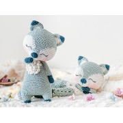 Remy the Fox Minilovey and Amigurumi Crochet Patterns Pack - English, Dutch, German, Spanish, French