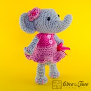 Elephant Lovey and Amigurumi Crochet Patterns Pack